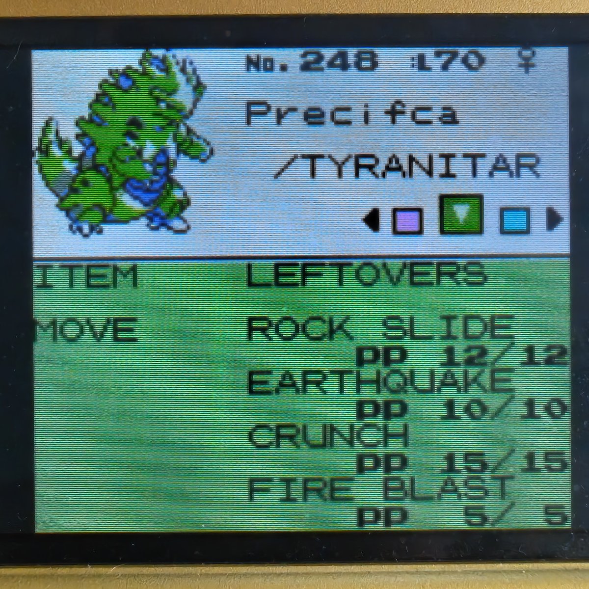 defnotkyuu's tweet photo. im going to brag about this for months

Finished Pokemon Crystal Battle Tower 5 times in a row (to simulate a bit Emerald Battle Tower progression) with this girl boss team!!!!!!! i'm RELIEVED i farmed unowns for WEEKS (lost the count after the 4000th' defeated) https://t.co/4cyAhOmnAr