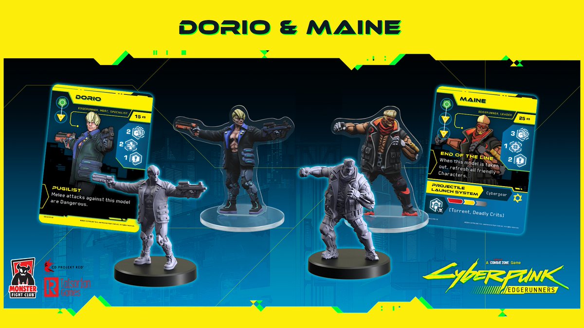 In Cyberpunk Edgerunners: Combat Zone from @MonsterFight31 you’ll meet many characters from #Edgerunners you might know and love (or hate), including Maine, Dorio, David, Tanaka, and more! 💪

Choose your team wisely and, who knows, maybe you’ll be able to turn their fates
