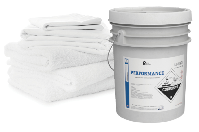 PariserChem's tweet photo. PERFORMANCE is a new product for mineral-heavy water that will make your sheets and towels whiter, brighter, and cleaner — the first time.  https://t.co/DuS0V8gHs2 #cleaningsolutions #cleanmore2024 #laundry #happynationallaundryday https://t.co/pzpiAgywBD