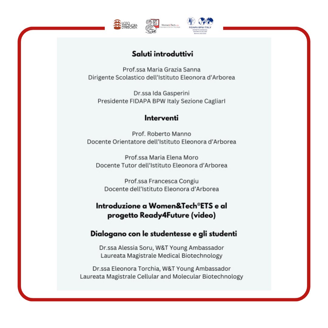 Women&Tech® -Associazione Donne e Tecnologie- ETS tweet media