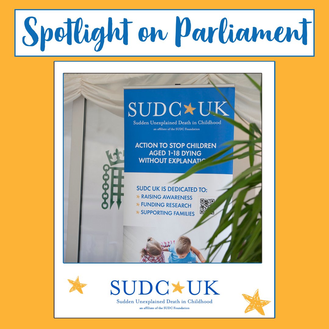 The 18th March saw the first National SUDC Awareness Day, launched at a Parliamentary Reception.💙⭐️ For videos of the speeches, event information and photos of support for the cause, visit sudc.org.uk/sudc-in-parlia… #SUDCAwareness #SUDCAwarenessDay @SUDCUK @SUDCFoundation