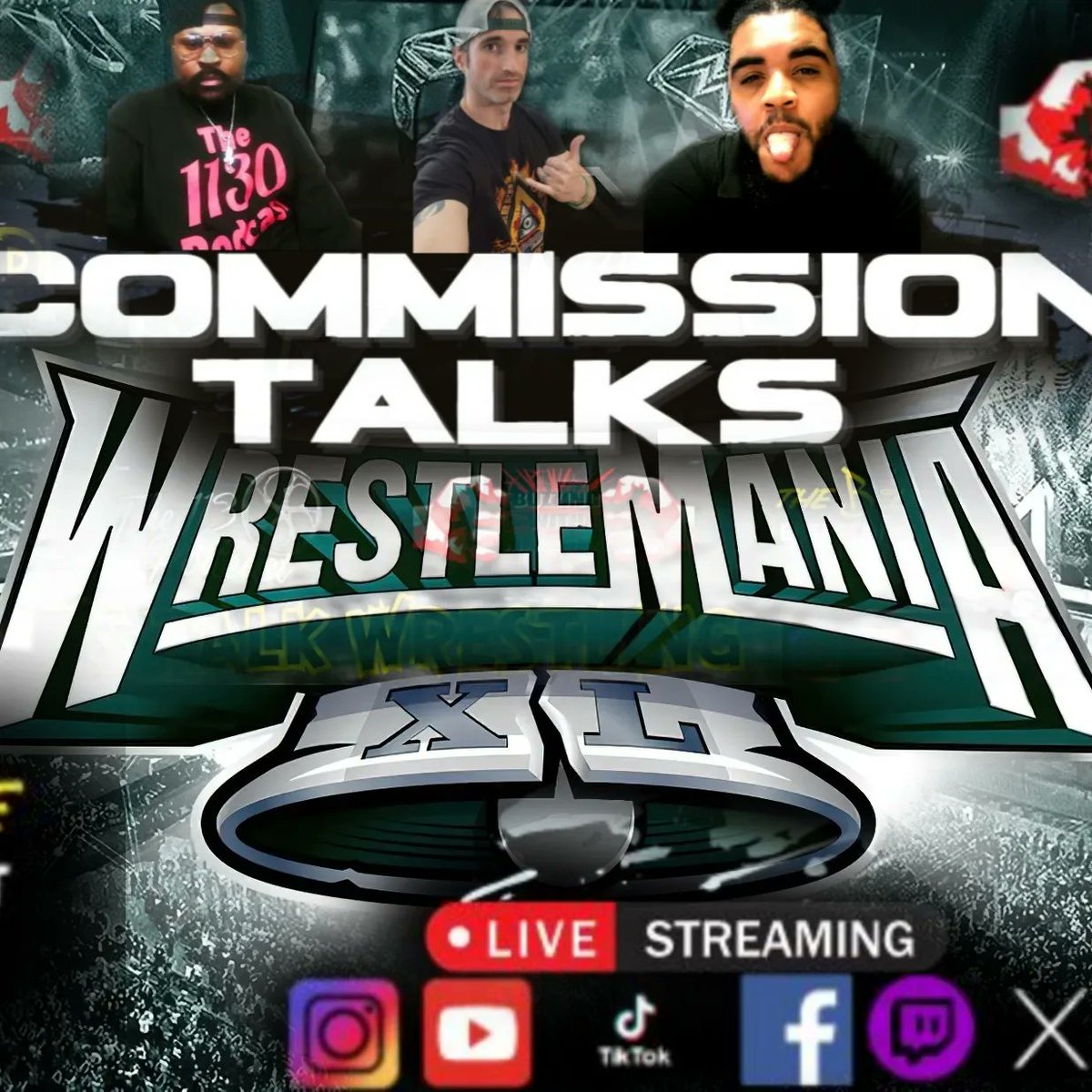 BuzzingWith's tweet photo. #WrestleMania40 #Commission #WrestleMania #predictions #podcastcollab #WWE2K24 #WWE #WrestlingCommunity #night1and2
5pm est. Live on ×, fblive,twitch, YouTube, and Ig Live https://t.co/kxDMA6lBRz