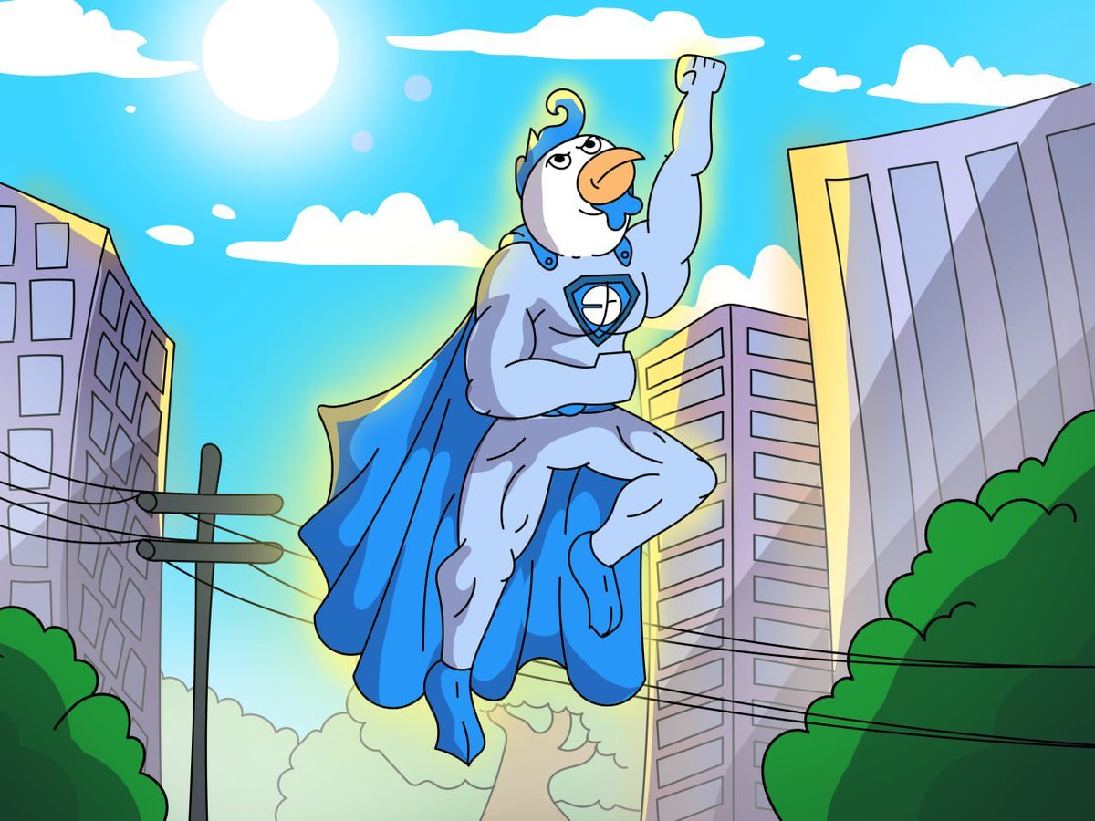 Look who it is today.

$CHICKY 🦸⚡️🐔