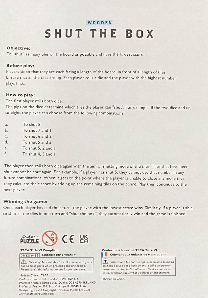 MrValencia24's tweet photo. Wednesday #MathPlay🧮 with my daughters👨👧👧 via #ShutTheBox🎲🎲Strategy + Mental #Math + Family Fun
#CodeBreaker🦾 #ITeachMath #MTBoS #ElemMathChat #MathIsFun #STEM #Maths https://t.co/SChjswdwGE
