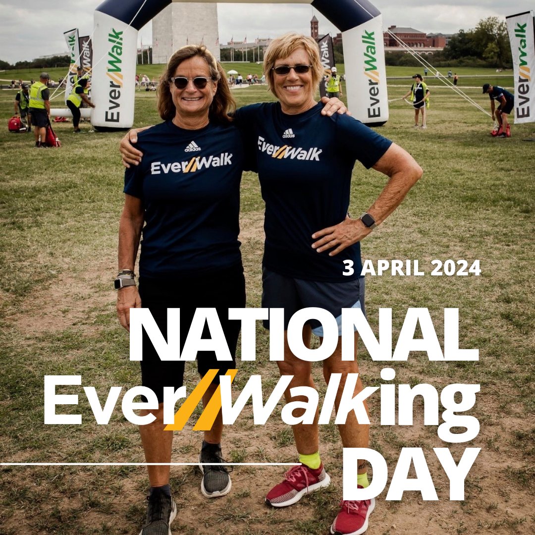 everwalkusa's tweet photo. HAPPY NATIONAL (EVER)WALKING DAY!!!
#everwalk #nyad https://t.co/xUYru7al0E