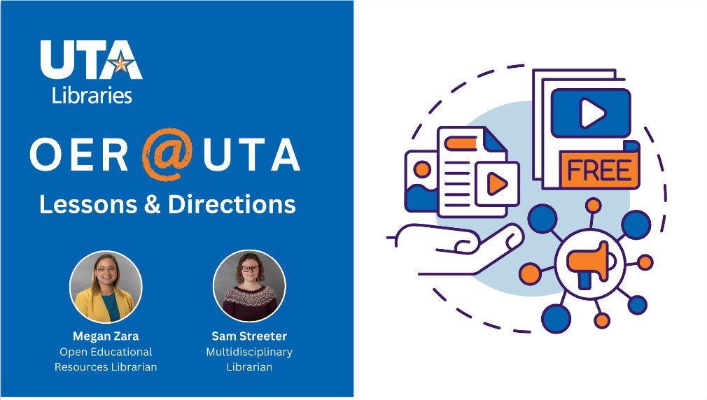 🌎 Megan Zara, OER Librarian 📚(ꚃᏂᥱ ∕ Ꮒᥱⲅ) (@idiglit) on Twitter photo 🎉 Excited to share about Open Educational Resources (OER) tomorrow at the #FREE Open Educational Practices Conference hosted by <a href="/CD3atTWU/">TWU Faculty Success</a> at Texas Woman's University!
🔵 Register for Free ➡️ oeptwu2024.sched.com
#openpractices #educators #teachers #faculty #academia 🎉 Excited to share about Open Educational Resources (OER) tomorrow at the #FREE Open Educational Practices Conference hosted by <a href="/CD3atTWU/">TWU Faculty Success</a> at Texas Woman's University!
🔵 Register for Free ➡️ oeptwu2024.sched.com
#openpractices #educators #teachers #faculty #academia