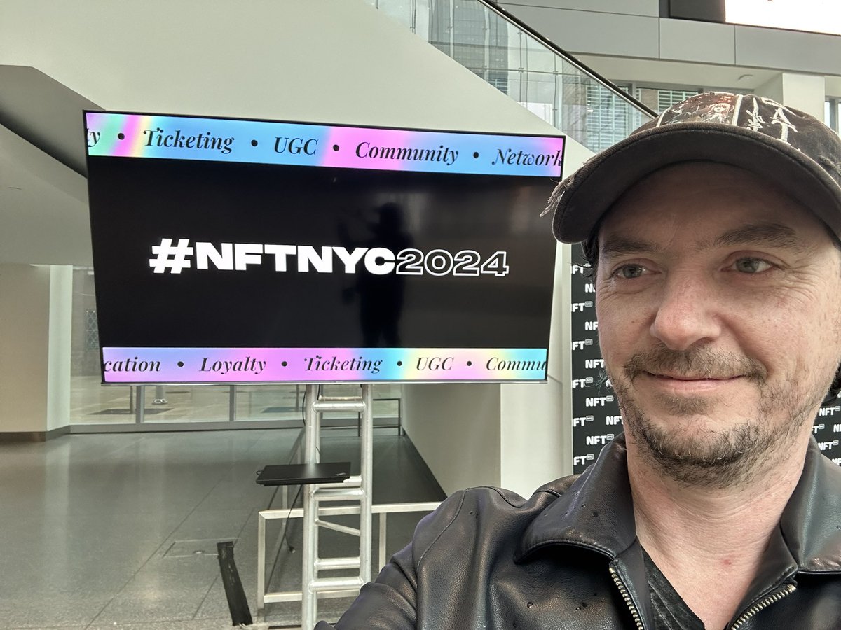 #humbleBrag it’s been 7 years since I literally wrote the patent(s) describing NFT’s for loyalty, digital art, and more. Inspired by many greats in the early community. I have to remind myself to stop and think about that from time to time. #NFTNYC2024 #NFTNYC…