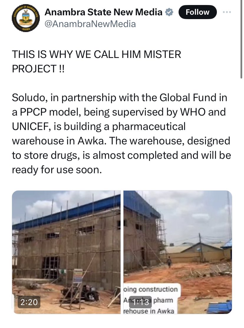Dem dey store drugs kwa? What kind of news is this 👇 It’s time we start building industries that can help create jobs abeg.
