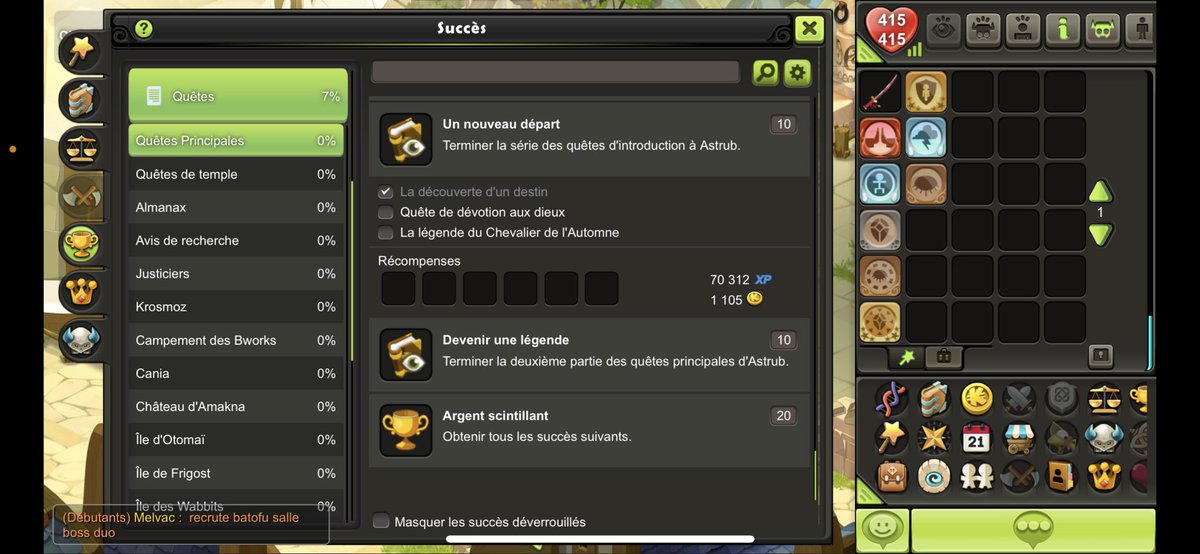 mala_moi's tweet photo. #DOFUSTouch je suis bloquer je n’ai plus accès à la quête dévotion de feca car j’ai changer de classe a astrub https://t.co/bFvSzky0AK
