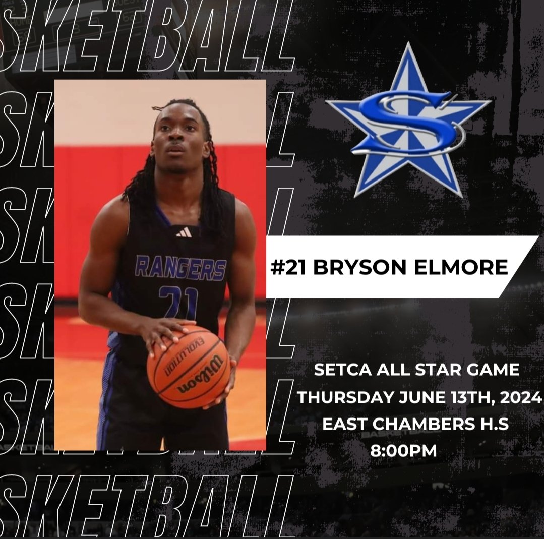 Congratulations to senior guard @BrysonElmore1 for being selected to participate in the SETCA All-Star game! @SETCA_Coaches #AllStar #BlueHouse