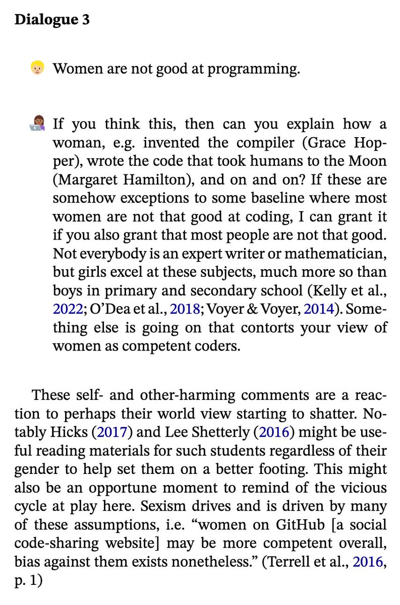 We (<a href="/samhforbes/">Sam Forbes</a> and I) have updated this preprint to include more citations and explanations/analyses. Massive thanks to @GarjanSterk <a href="/Felienne/">/Fay-lee-nuh/</a>. Please consider reading this [and looking at the cited papers we include] if you teach coding in STEM or programming generally. 👩🏼‍💻👩🏽‍💻👩🏿‍💻