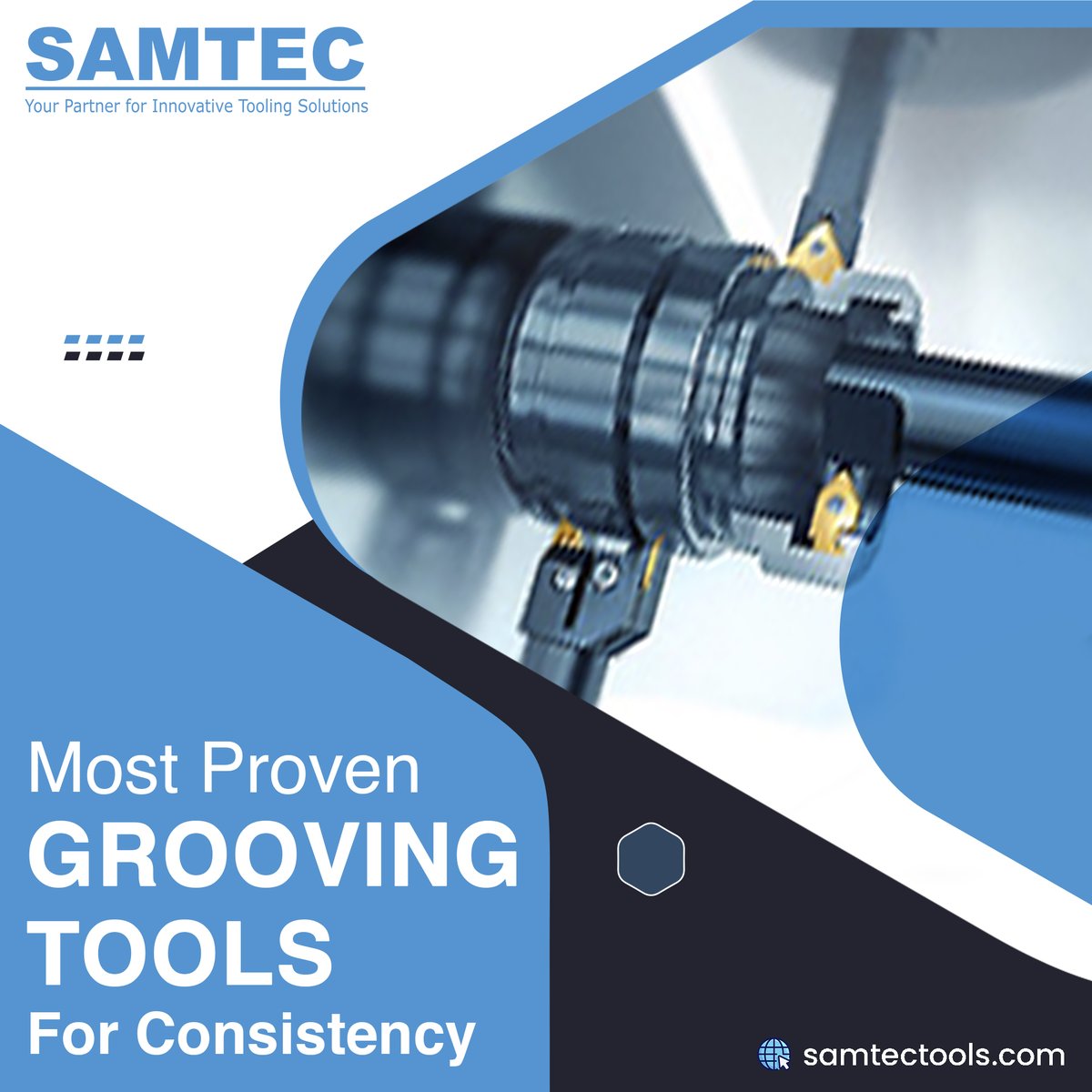 SamtecTool's tweet image. Unlock precision and reliability with our proven grooving tools. Elevate your cutting business with us for cutting-edge results.
Explore more: samtectools.com/grooving-solut…

🌏 samtectools.com
📲 9175105689
✉ info@samtectools.com

#grooving #groovingmachine #groovingtool