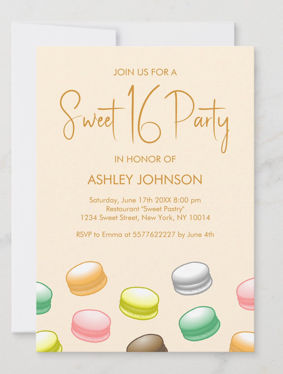 restarter2022's tweet image. Sweet 16 Party Invitation
zazzle.com/z/alh66kre?rf=…
#macarons #macaroons #sweet16 #sweetsixteen #birthday #birthdaygirl #birthdayinvitation #PARTY #partynextdoor #HappyBirthday #peach #GirlPower #zazzlemade #cakes #celebration
