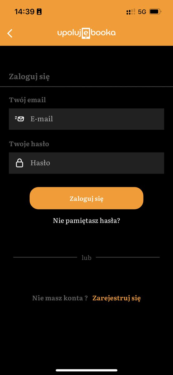 Q__Jot's tweet photo. @Upolujebooka Hej. Czy z aplikacji nie zniknęła opcja Zaloguj z Apple? W ten sposób właśnie się logowałem dotychczas https://t.co/oo1QLe4wn8