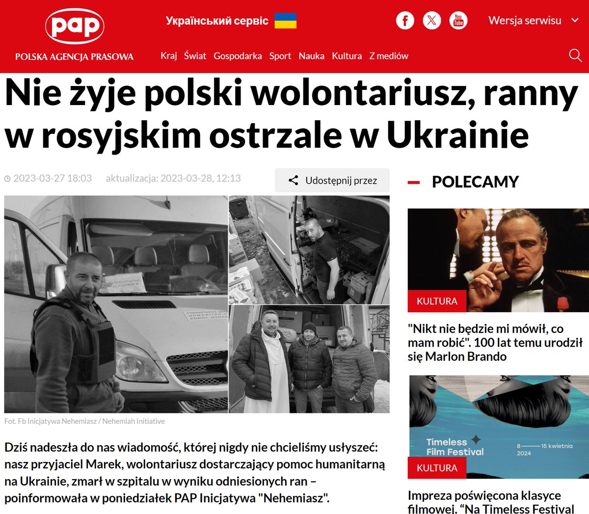 Po śmierci Polaka w Gazie, Wipler ogłosił, że: 'Klub Konfederacji złoży w sejmie projekt uchwały potępiającej tę zbrodnię wojenną, łamanie podstawowych praw człowieka w Palestynie'. Pamiętacie jak Konfederacja złożyła taki projekt uchwały po śmierci Polaka w Ukrainie? Ja też nie.