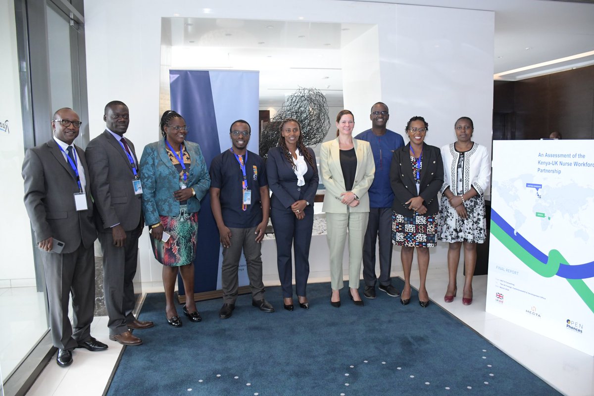 Open Phences (@openphenceske) on Twitter photo The Kenya-UK health partnership offers exciting prospects for unemployed Kenyan nurses. 200+ nurses are already in the UK upskilling within the <a href="/NHSuk/">NHS</a>. Recruitment guidelines are now finalised to unlock even more positions.
<a href="/MOH_Kenya/">Ministry of Health</a> <a href="/UKinKenya/">UK in Kenya 🇬🇧🇰🇪</a> <a href="/FCDOResearch/">FCDO Research, Science and Technology</a> <a href="/DHSCgovuk/">Department of Health and Social Care</a> The Kenya-UK health partnership offers exciting prospects for unemployed Kenyan nurses. 200+ nurses are already in the UK upskilling within the <a href="/NHSuk/">NHS</a>. Recruitment guidelines are now finalised to unlock even more positions.
<a href="/MOH_Kenya/">Ministry of Health</a> <a href="/UKinKenya/">UK in Kenya 🇬🇧🇰🇪</a> <a href="/FCDOResearch/">FCDO Research, Science and Technology</a> <a href="/DHSCgovuk/">Department of Health and Social Care</a>