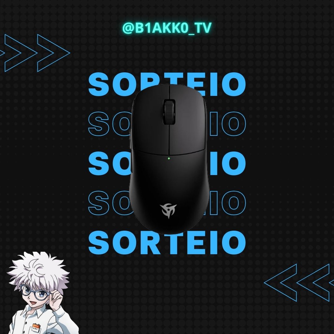 b1akk0_tv's tweet photo. >>SORTEIO DE UM NINJUTSO SORA 4K COM COREPADS JÁ INSTALADOS<<

VAMOS AO PRIMEIRO SORTEIO DE PERIFÉRICOS DO MEU CANAL

PRA TER A CHANCE DE GANHAR OS REQUERIMENTOS SÃO:

- Curtir ❤️ e dar RT 🔁 no post e marcar dois amigos (sem repetir)
- Seguir @b1akk0_tv
- Seguir no Insta (Link nos comentários)
- Se inscrever no Youtube (link nos comentários)
- Morar no Brasil 🇧🇷

RESULTADO DIA 27/04/2024 (Dia do resultado pode ser alterado se eu ainda estiver de viagem)

Resultado será divulgado na Roxinha no dia.
No dia o ganhador será selecionado pelo @ do twitter e quando selecionado eu vou verificar se está cumprindo tudo direitinho se não vai ter Reroll.

BOA SORTE PESSOAL!