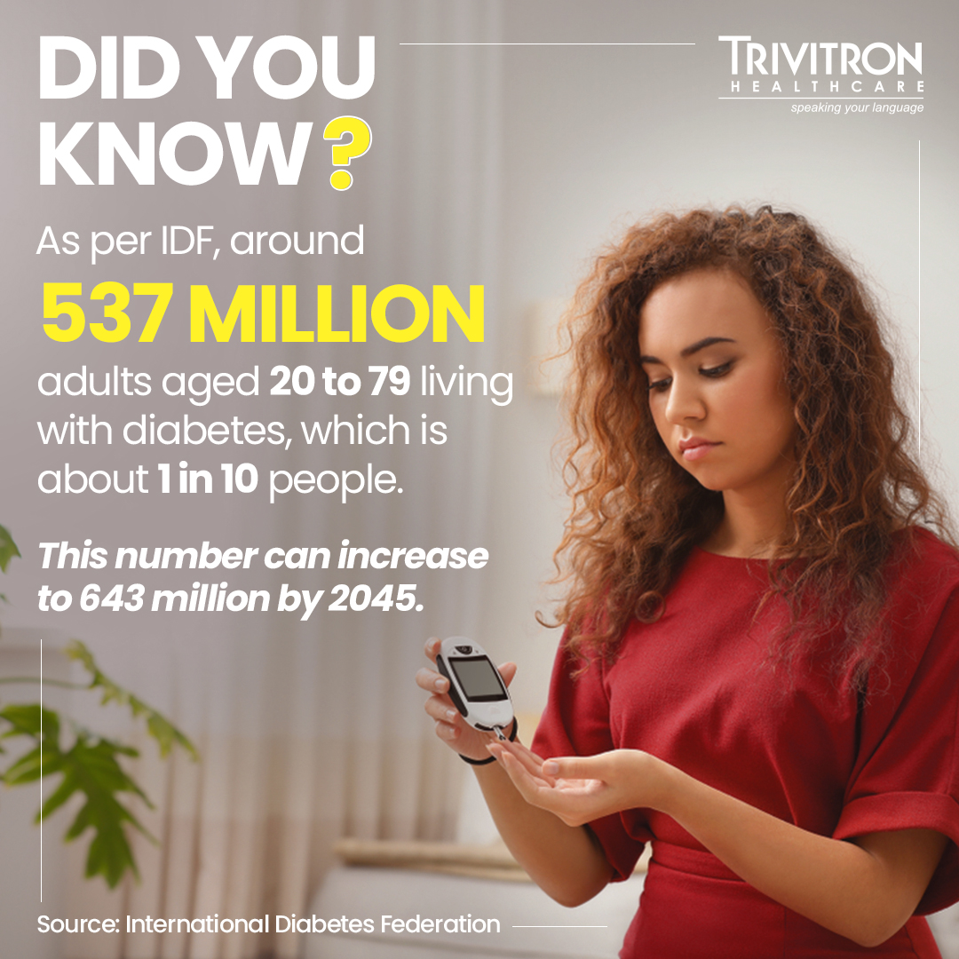 Currently, 537 million adults between 20 to 79 years are navigating life with diabetes, that's 1 in 10 individuals globally. Without significant changes, this number is projected to escalate to 643 million by 2030 and continue its rise. Your health journey begins with awareness.…