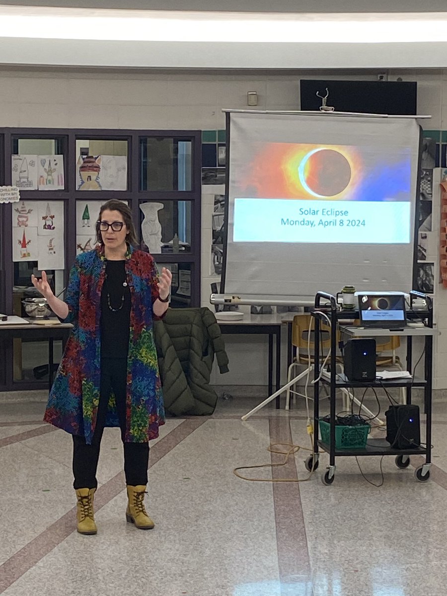 Annie (@anniemadame) on Twitter photo <a href="/LadyEvelynAS/">Lady Evelyn Alternative School</a> <a href="/OCDSB/">OCDSB</a> <a href="/OCDSB_Students/">OCDSB_Students</a> <a href="/nilikm/">Nili Kaplan-Myrth MD PhD</a> So privileged to host one of our parent
Dr. Marianne Mader (Planetary scientist and science communicator) to teach us how to be safe observing the solar eclipse ☀️ 🌕 🌏 <a href="/LadyEvelynAS/">Lady Evelyn Alternative School</a> <a href="/OCDSB/">OCDSB</a> <a href="/OCDSB_Students/">OCDSB_Students</a> <a href="/nilikm/">Nili Kaplan-Myrth MD PhD</a> So privileged to host one of our parent
Dr. Marianne Mader (Planetary scientist and science communicator) to teach us how to be safe observing the solar eclipse ☀️ 🌕 🌏