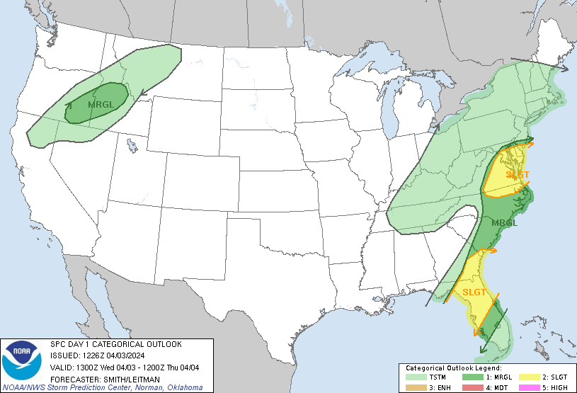 LimWeather's tweet photo. D1
#SlightRisk inEUSesp #Orlando,#Tampa,#Jacksonville,#StPete,#SavannahGA,#VirginiaBeach,#Chesapeake,#Norfolk,#Hampton,#RichmondVA,#NewportNews,#WashingtonDC,#Arlington
5%#Tornado/#Hail/15%#Wind risks
#Wxtwitter #SevereWx #SPC #FLwx #GAwx #SCwx #NCwx #VAwx #MDwx #DEwx #DCwx #NJwx https://t.co/DzMVrgbwdm