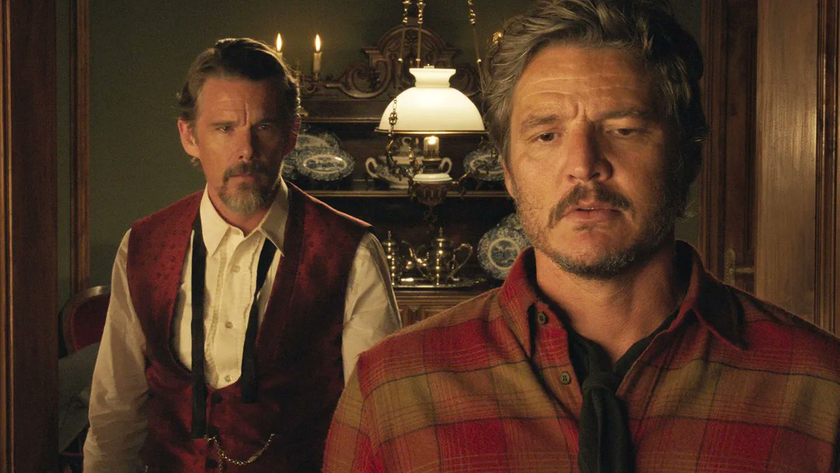 Pedro Almodóvar's 'Strange Way of Life,' starring Pedro Pascal and Ethan Hawke,' is now available to stream on Netflix. variety.com/lists/best-mov…