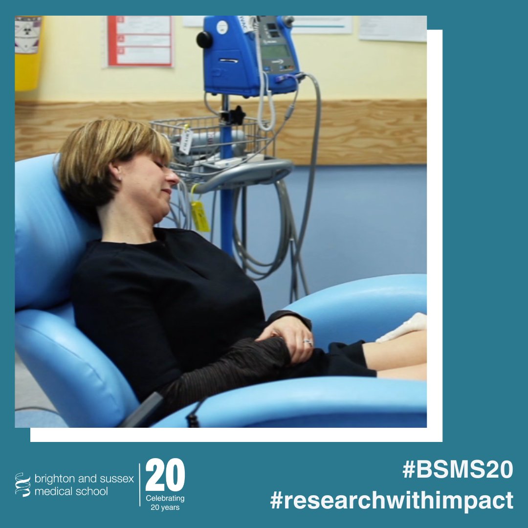 In 2011, a new method of administering treatment for breast cancer led to research by Prof @FallowfieldLJ & @SussexSHORE_C looking at which system of delivery, intravenous or subcutaneous, patients preferred. #researchwithimpact #BSMS20 Learn more 📲 bit.ly/3w4LHTw