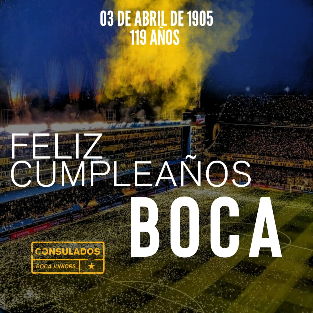 boca_py's tweet photo. 119 años de gloria
119 años sin descensos
119 años siendo EL ÚNICO GRANDE 

#VamosBoca #Bocaesmundial #Bocaentodoslados #Bocademivida #ParaguayesdeBoca💙💛💙🇵🇾 #0descensos👻🅱️ 🐔 https://t.co/x4VULRKdMY