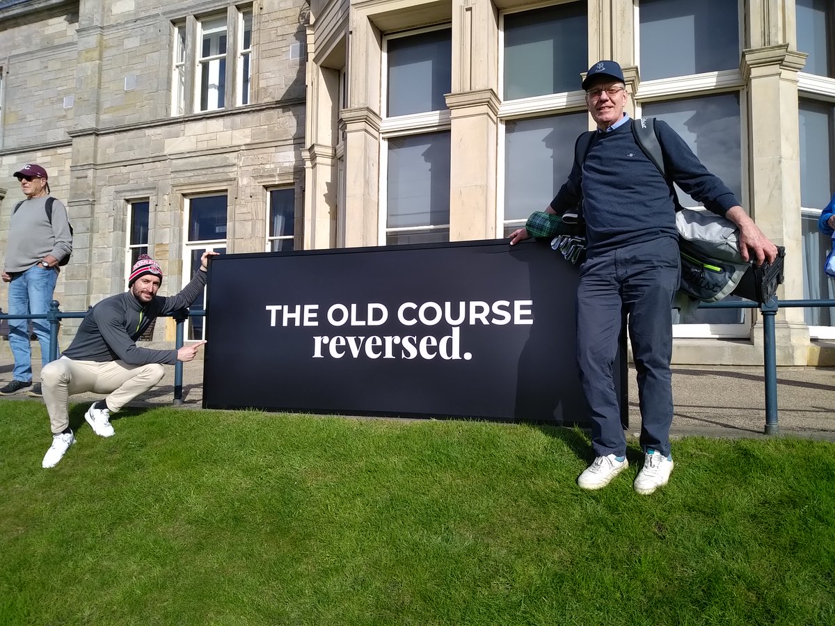 JuLuthringer's tweet image. ⛳ THE HOME OF GOLF ⛳️

No words needed... #blessed 

@TheHomeofGolf

#oldcourse #reversed #standrews #golf