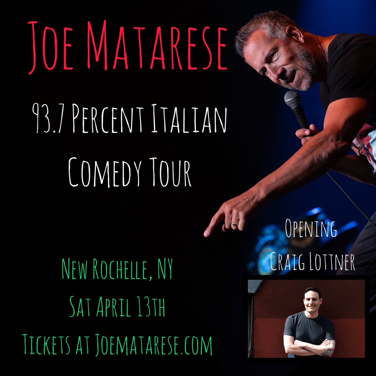 10 days away! #NewrochelleNY  #westchesterny #PelhamNY #LarchmontNY #ScarsdaleNY #MamaroneckNY #Comedy #Italian #BronxvilleNY