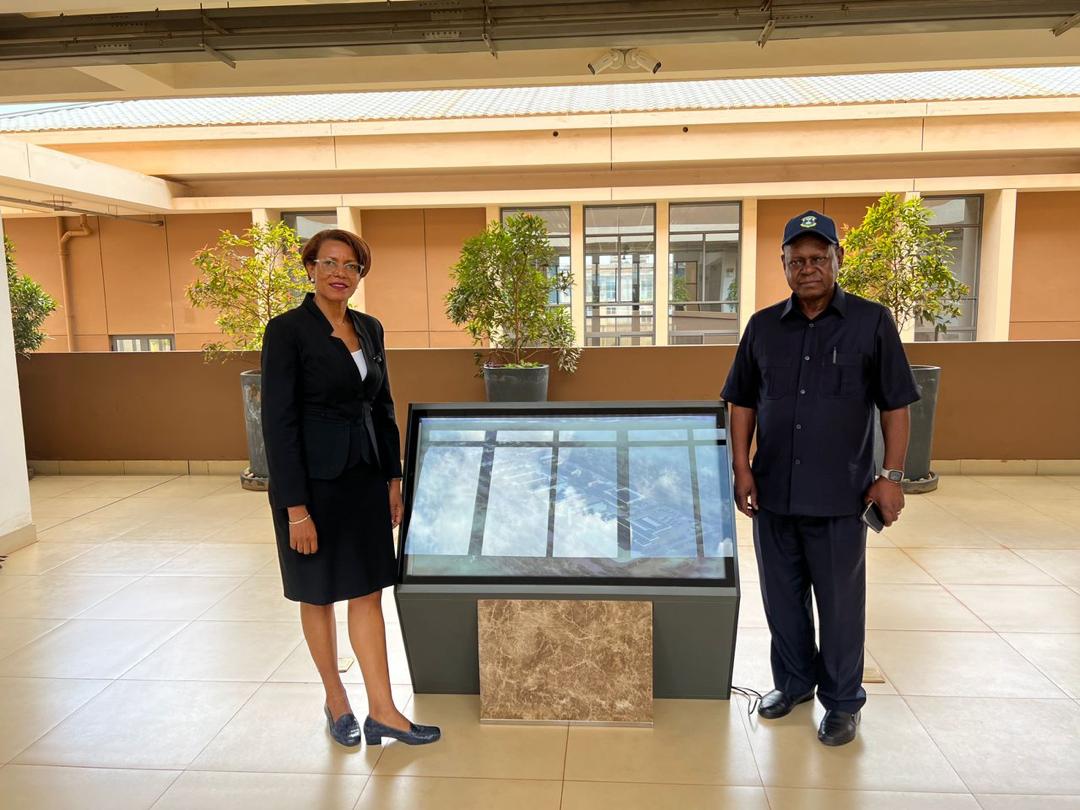 Ms. Lily Ajarova, CEO of UTB, paid a courtesy visit to Prof. Charles Kwesiga at UIRI's campus in Namanve.@UgTourismBoard @LynnUg3 @GovUganda.