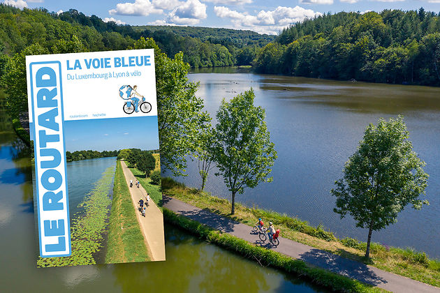 Un magnifique itinéraire à vélo à parcourir en famille ou entre amis avec le nouveau #Routard La Voie Bleue : du Luxembourg à Lyon à vélo disponible en librairie. bit.ly/3VJEgvP @rmtourisme @Hachette_France