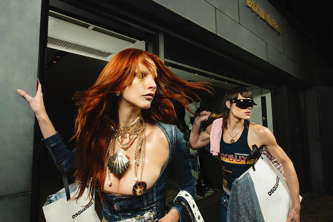Max for @Dsquared2 SS24 Campaign By Dion Bal & Max Heuvelman See full story -> bit.ly/4aFGTmI