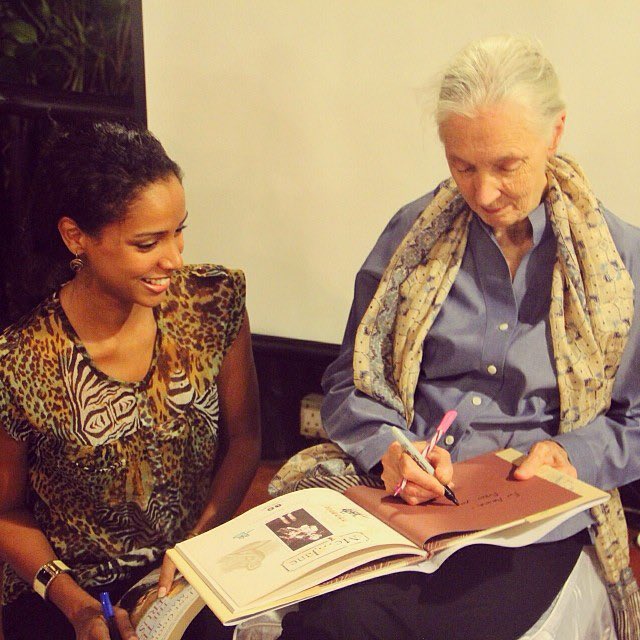 “You cannot get through a single day without having an impact on the world around you. What you do makes a difference, and you have to decide what kind of difference you want to make. The greatest danger to our future is apathy.” - Jane Goodall. 
#2014 Book signing in Dar es