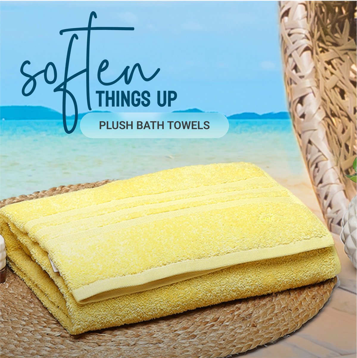 Feel pampered and refreshed with our super soft bath towels.
#monecarlostyle #towels #towelseries #towelset #instahome #bathroom #homedecor