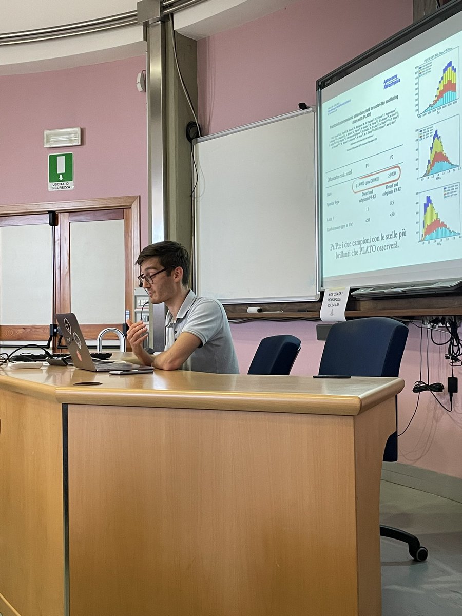 Sylvain Breton talking about how we will get accurate stellar measurements from PLATO asteroseismology and other light curve variability. <a href="/InafOact/">INAF-OACT</a>