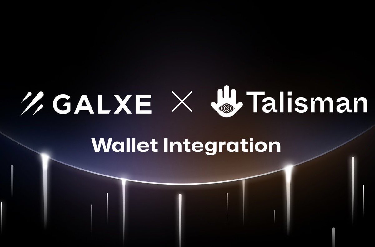 Galxe is integrated with @wearetalisman, the user friendly wallet built for Ethereum, Polkadot, and Aleph Zero. Whether you’re a web3 beginner or a native, this wallet makes navigating the multi-chain world a breeze. Connect your Talisman wallet at galxe.com☄️