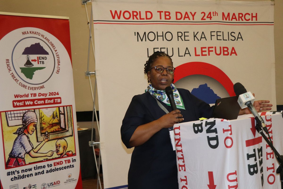 Today, MOH NTLP in collaboration with @EGPAF #Lesotho hosted corporates as part of Multisectoral Accountability Framework (MAF) partnership 2 #ENDTB #Lesotho. #WorldTBDay