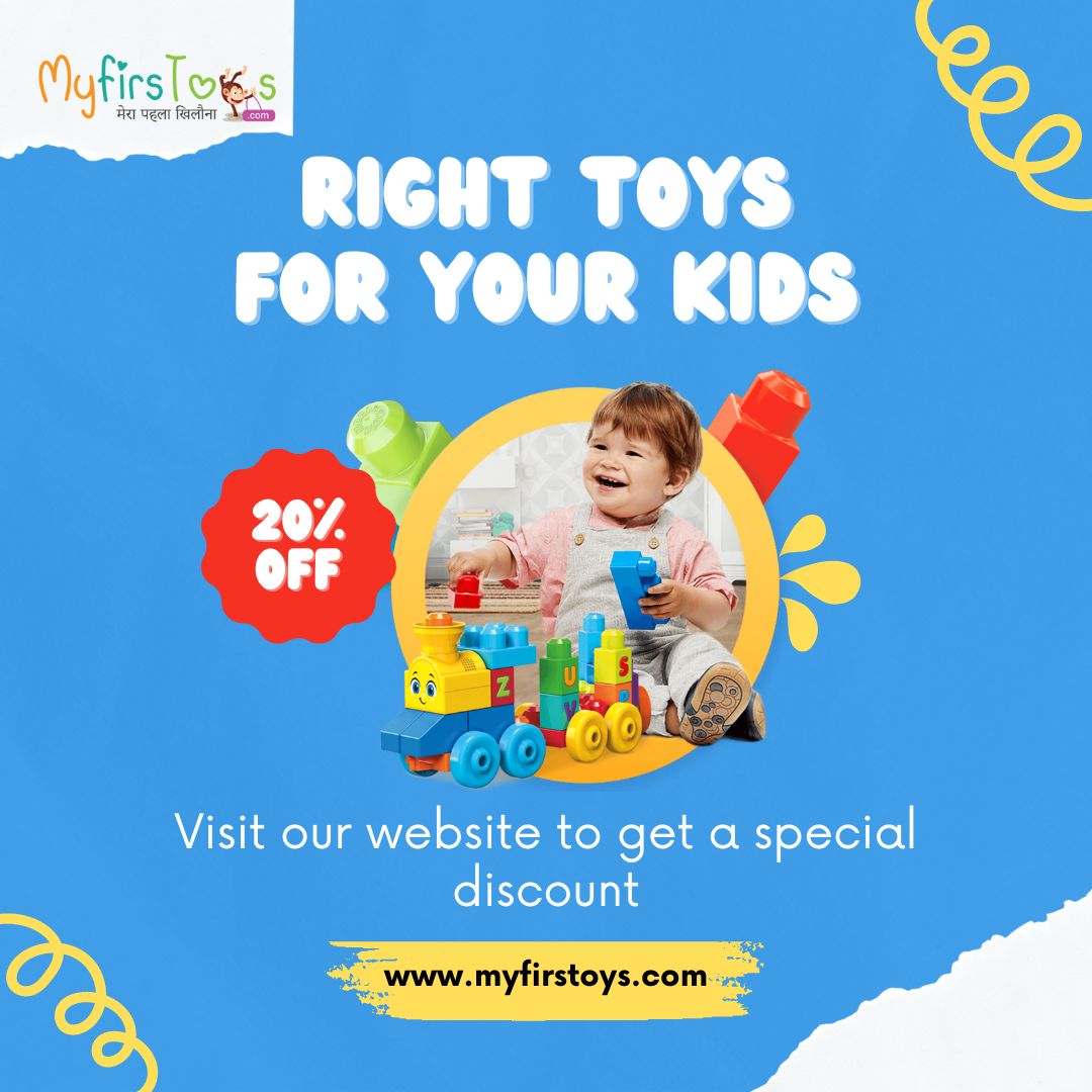 Get 20% Off on MyFirsToys - Limited Time Offer! Shop Now and Save!
Follow me :- myfirstoys.com
#toysonline #toys #kidstoysIndia #shoponline #onlinetoysstore #dohaonlineshopping #Indiankids #MyfirsToys #woodentoys #kids #toysIndia #kidstoys #toysforkids #babyproducts