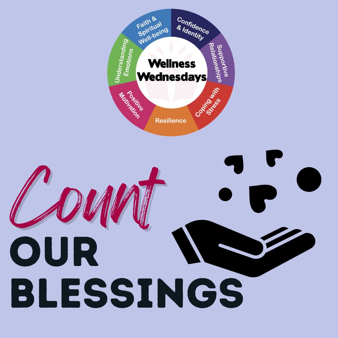Counting our blessings can help us appreciate what we have and notice the beauty in the world around us. Let’s make it a habit to celebrate what is going right. In this Wellness Wednesday, let’s count our blessings. LDCSB>Programs>Mental Health