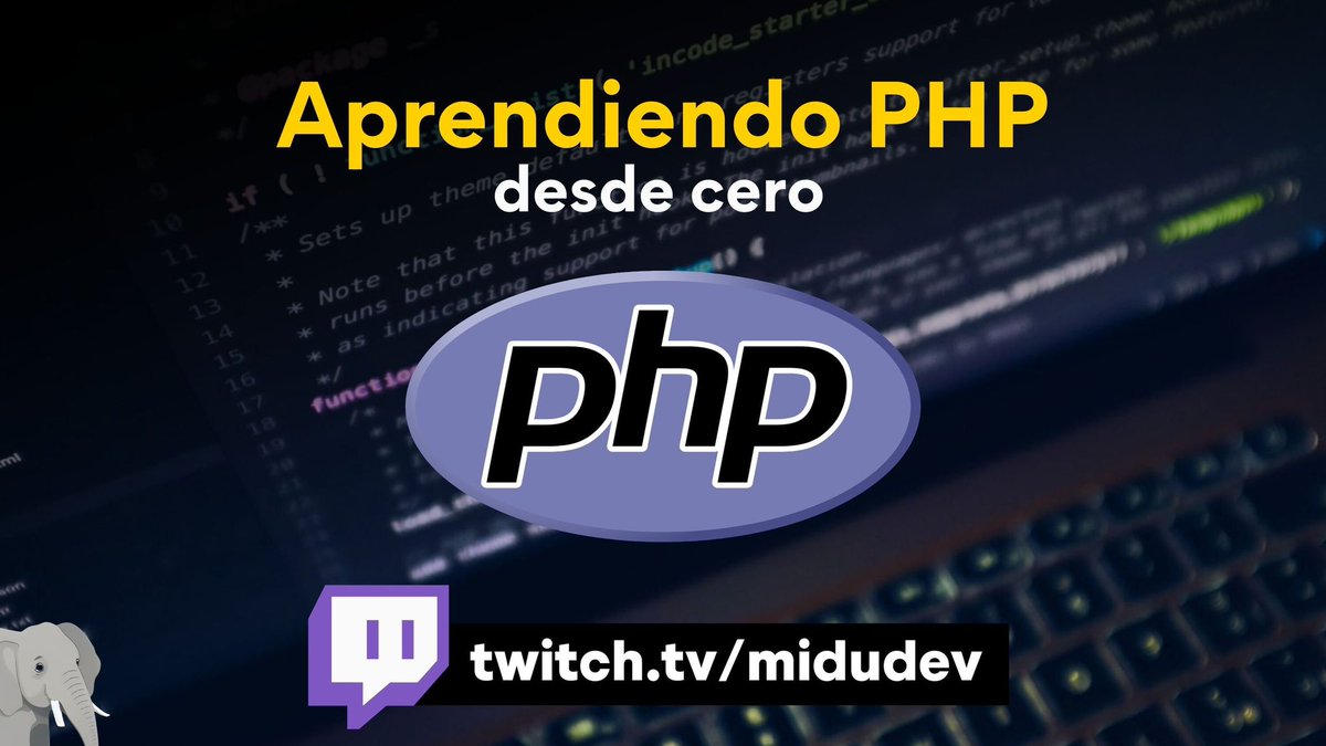 ¡HOY tenemos curso de PHP desde cero!

Veremos:
〉 Introducción e instalación
〉 Sintaxis y operadores
〉 Variables y tipos de datos
〉 Llamadas a API
〉 Desarrollo de Proyecto práctico
〉Despliegue a producción sin coste

Si veo que hay interés por el curso, haremos más clases
