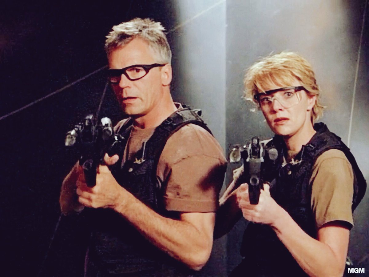 rsundayr's tweet photo. Date night… ☺️

#DailyDistraction #StargateSG1 #WeWantStargate #JackandSam https://t.co/cuE3immEfk