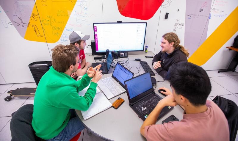 THIS is where the magic happens! We love connecting ISU Departments and Companies together! 2024 Innovation at Work: Student-engineers solve industry problems and deliver value • News Service • Iowa State University shar.es/agqs0X