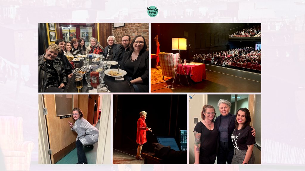 Last week, we got to spend a couple of magical nights with Canadian comedy royalty Mary Walsh! Special thanks to the incredible team behind the scenes, who made this all possible: Gill Dawe, Jordan Palmer, and Jaiden Davis-Jones. 🥳