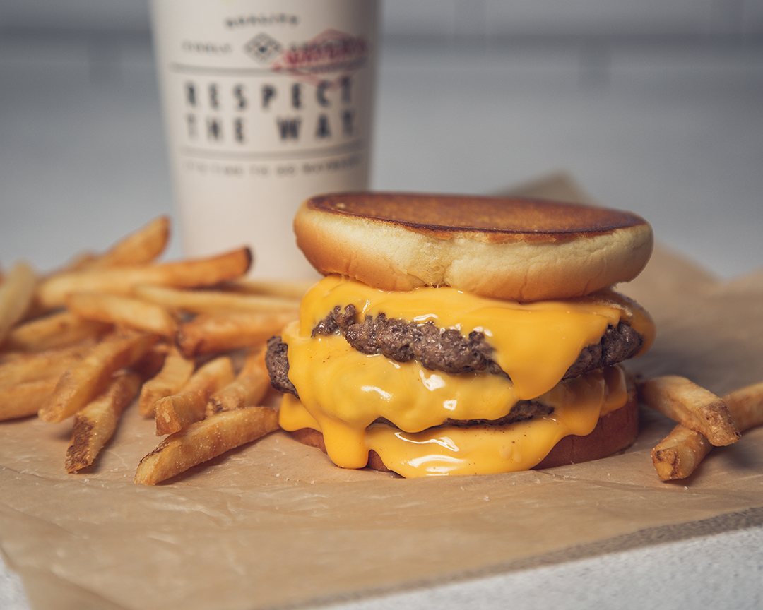 They key to happiness is cheese. 📷: Cheeeesy Burger