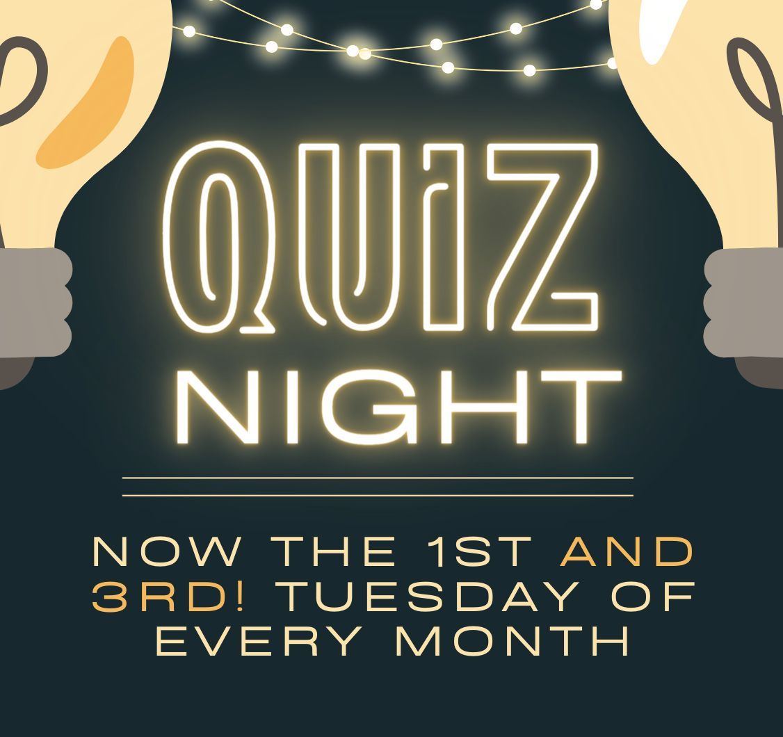 TheCoachCHB's tweet photo. After loads of requests for more quiz nights we have decided to introduce a second quiz every month! Starting on the 16th of April we will be hosting a second quiz every third Tuesday starting at a later time of 7.30PM! https://t.co/mmdmb3VxBp
