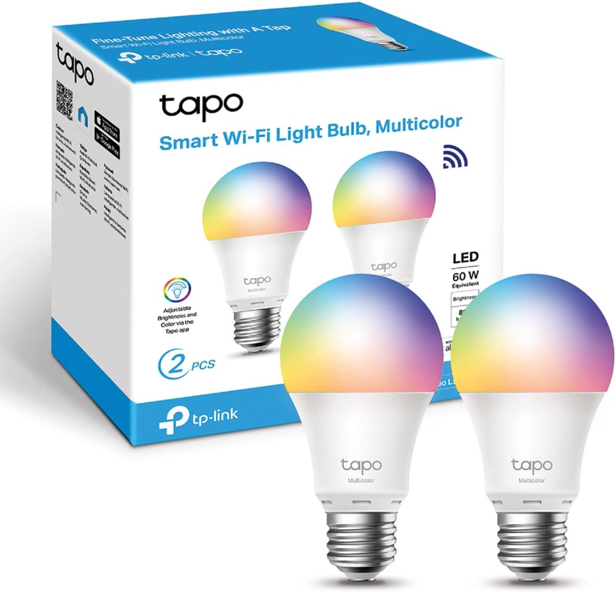 productivando's tweet photo. La bombilla TP-Link Tapo L530E es increíblemente inteligente y versátil. Con su conexión Wi-Fi, colores ajustables y control por voz con Alexa y Google Home, iluminar tu hogar nunca ha sido tan fácil. 💡✨  Link: https://t.co/7oVZX5cvog https://t.co/PyKIPeX9Hb