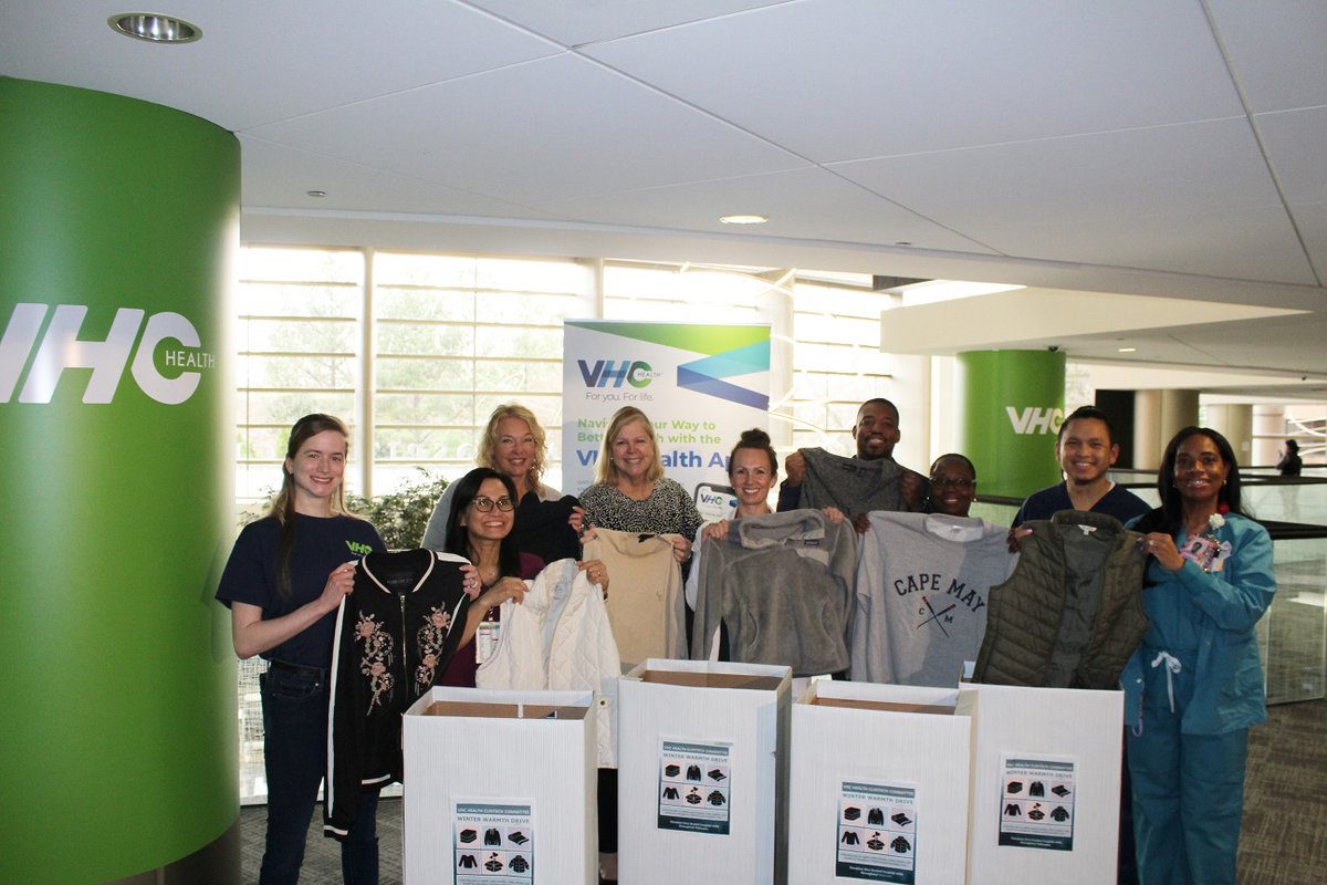 🧤With your support the Clinical Tech Committee collected ~300 coats, sweaters, hoodies, hats and gloves during their Winter Warmth Drive benefiting @path4va.