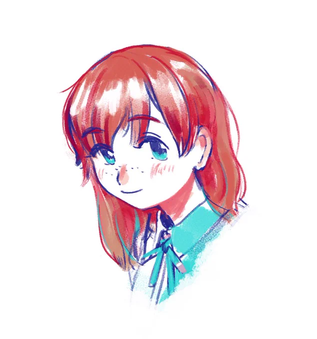 お顔が描きたかっただけ 