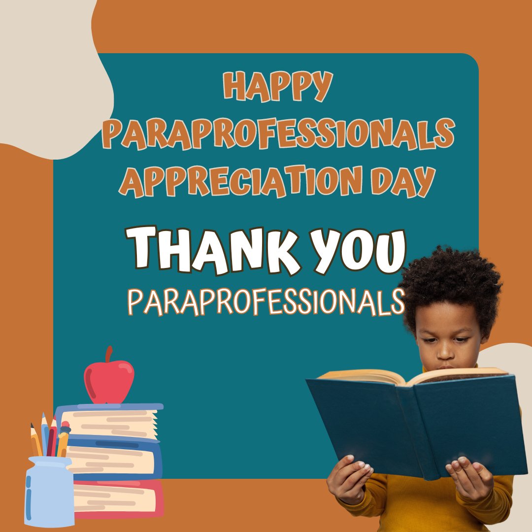 We are thankful for the paraprofessionals that are dedicated to being a part of our children's classrooms. 

We appreciate all that you do! 

#BCDIAtlanta #GeorgiaParaprofessionals #ExpandECE