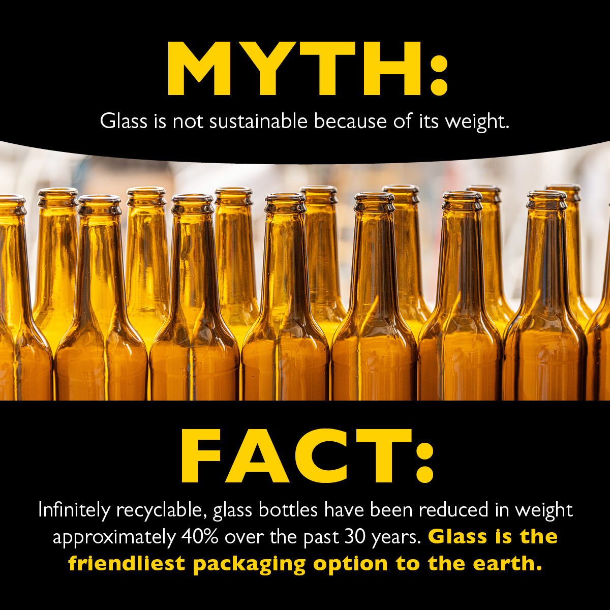 O-I continues to add to its impressive array of lightweight glass bottles across the company's portfolio. Glass is already the friendliest, most sustainable packaging option - it's infinitely and 100% recyclable and supports a circular economy. #teamglass #circulareconomy